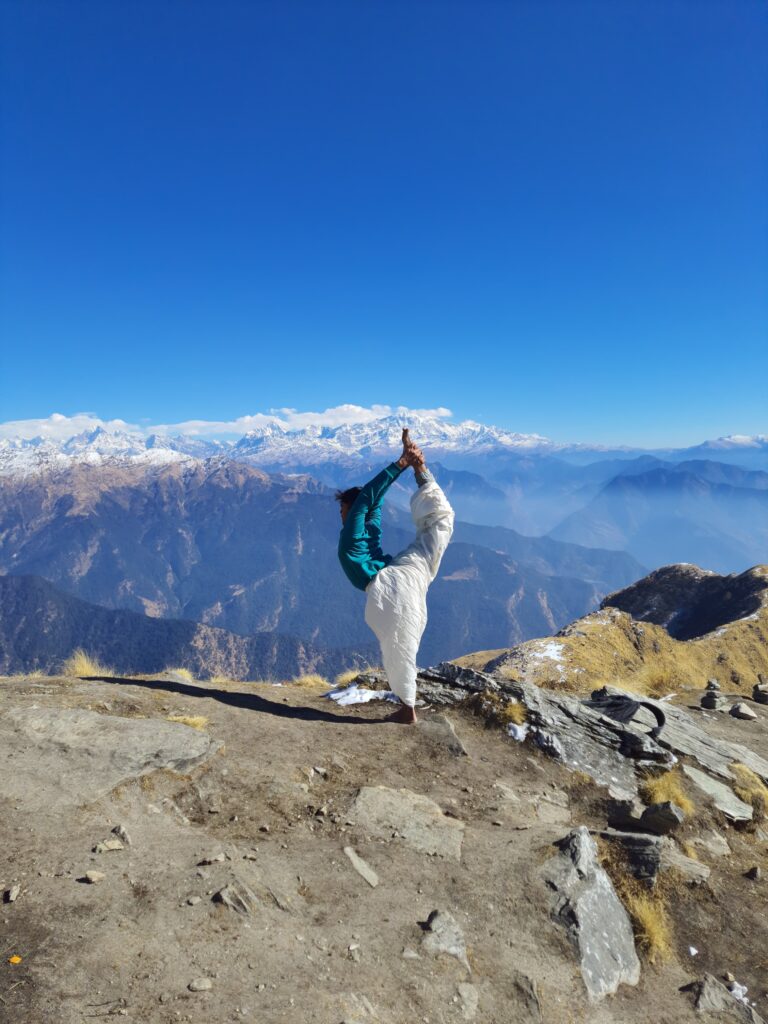 Yoga retreat in the himalayas